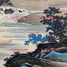 中国古美術・旧藏珍品・張大千款・彩絵人物画・純手描き・四尺中堂掛軸・一物一圖 隱世80年的博物館級珍品「張大千傳世尺幅最大對聯」首度拍賣