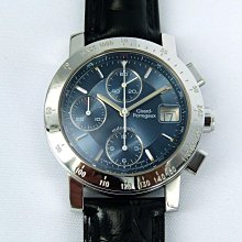 【一元起標】Girard perregaux 芝柏錶(36mm)GP7500-自動上鍊計時腕錶(附原廠盒)