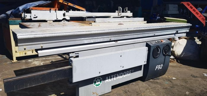 新款推薦二手木工機械歐登多精密推臺鋸- 可開發票