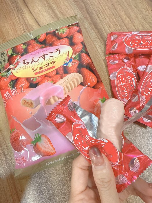 ＊日式雜貨館＊沖繩限定 期間限定 草莓巧克力金楚糕 塩味白巧克力金楚糕 草莓金楚糕 金楚糕 袋裝 110g 現貨+預購 沖繩伴手禮 另:雪塩金楚糕