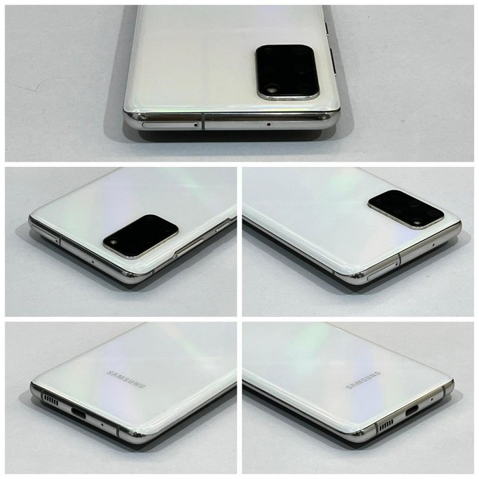 SAMSUNG S20+ 12+128G 晴空白 二手機 中古機 附發票 手機出租 高雄【米米科技】C3686