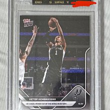 2025-26 TOPPS NOW #19 VICTOR WEMBANYAMA BGS 10 BLACK LABEL 黑標！