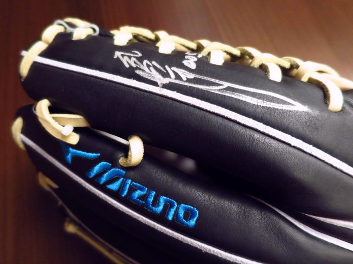 圓圓小舖}日本製硬式MIZUNO PRO for p for professional梶谷隆幸外野手