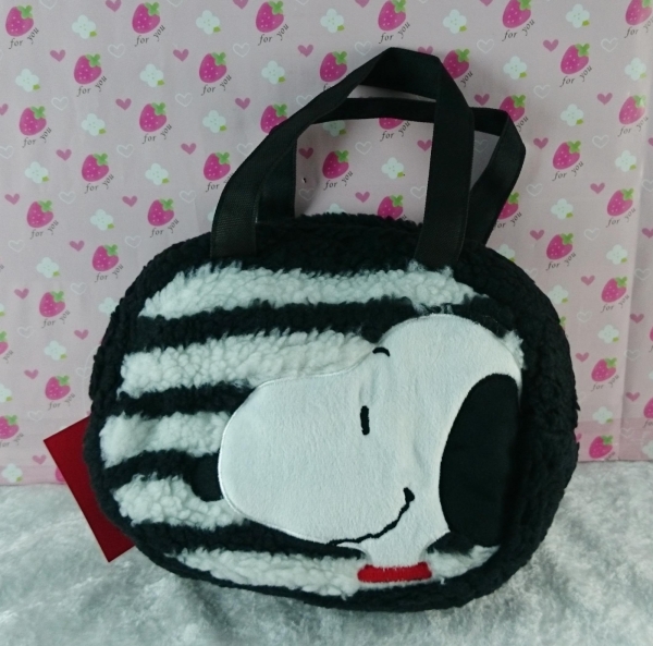 【震撼精品百貨】史奴比Peanuts Snoopy ~造型收納包 提袋 絨毛