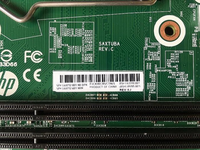 原裝HP Prodesk 400 G6 SFF主板 L64712-001 L63310-001 SAXTUBA