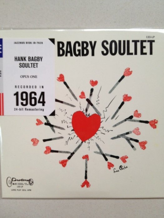 CD JAZZHUS DISK 7628 HANK BAGBY SOULTET OPUS ONE 美國 限量盤