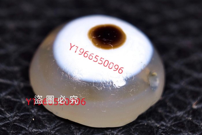 藏傳羊板眼珠板眼天珠一眼天珠奶皮羊板眼老板珠老羊板眼對孔15.5mm厚