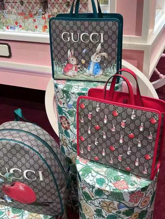 GUCCI PETER RABBIT™ X GUCCI TOTE BAG 彼得兔聯名包| Yahoo拍賣