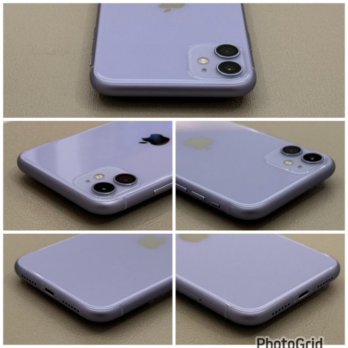iPhone 11 64G 二手機 紫色 刷卡分期【米米瑞隆】高雄實體 可出租 C9161 中古機