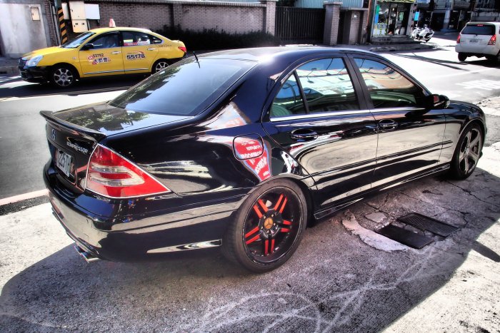 DJD18081609  BENZ W203 XYZ 高低軟硬阻尼可調避震器