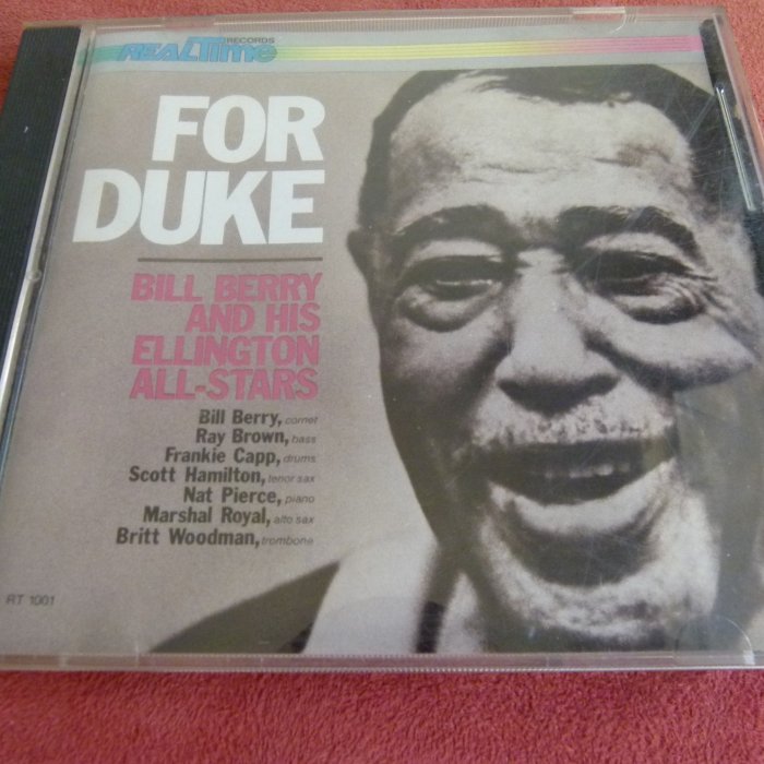 TAS絕版銘盤FOR DUKE，BILL BERRY AND HIS ELLINGTON ALL-STARS