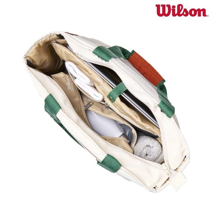 【曼森體育】Wilson ROLAND GARROS 2026 TENNIS TOTE Cream 托特包 米色 法網系列