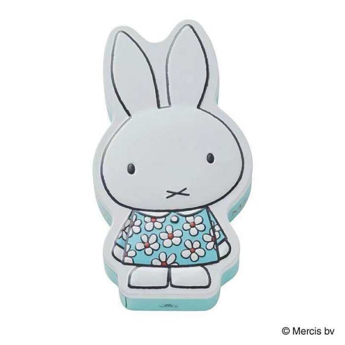 ＊日式雜貨館＊日本期間限定 Morozoff摩洛索夫聯名米飛兔造型巧克力鐵盒 14個入 紙盒款6入 miffy 情人節限定