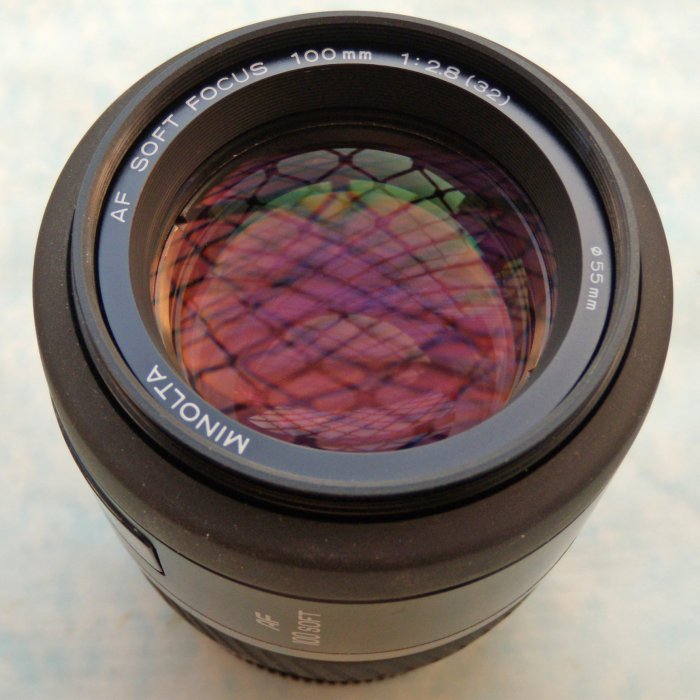 【動確/良品】MINOLTA AF 100mm F2.8 SOFT Minolta AF 100mm F2.8 Soft A-mount lens info