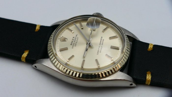 【美好時光】少見無夜光款銀面ROLEX勞力士經典款1601自動上鏈1570機芯 ( 16014 16234等參考)