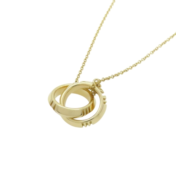 Tiffany & Co 蒂芬妮 18K黃金 Atlas X項鍊 【二手名牌BRAND OFF】