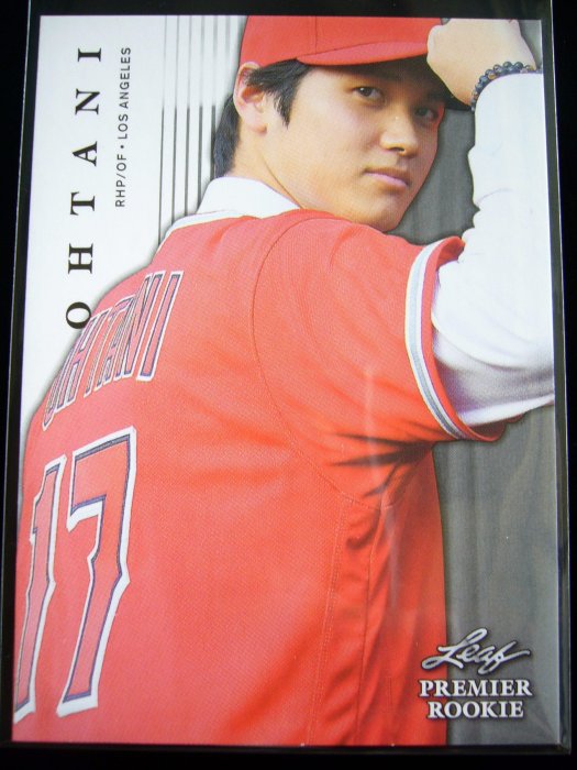 大谷翔平新人卡的價格推薦- 大谷翔平 2018 Leaf Premier Rookie #PR-05 