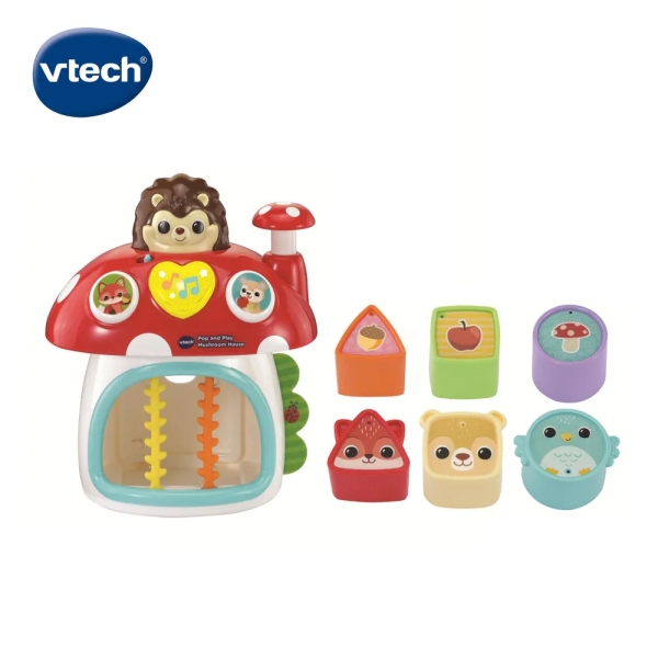 Vtech 跳跳蘑菇形狀屋 感統玩具 益智學習