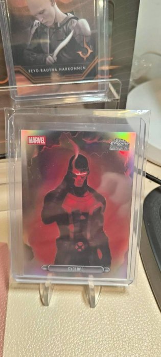 2026 Topps Chrome Marvel #FF-10 CYCLOPS X-MEN FANFARE