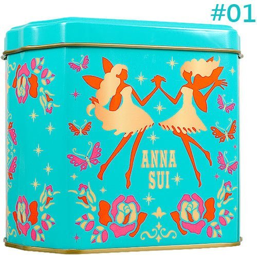 ANNA SUI 安娜蘇 花園精靈寶盒 綠色/紫色 @安娜蘇 經典薔薇收納盒