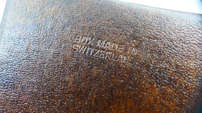 【美好時光】罕見古文物ROLEX勞力士1970年代銅製綠色琺瑯烤漆香水罐 !  盒裝完整美藏品!