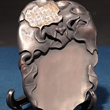 11/13結標博物館級複製仿宋米芾螽絲瓜硯ADK0327 -印石雅石篆刻玉石印章