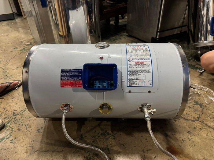 【東鼎二手家具】永康15加侖橫掛式儲熱電能熱水器*型號:EH-15*儲熱式*熱水器*儲備型熱水器*電能熱水器