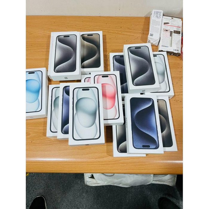 蘋果原廠 全新 Apple IPhone 15 Pro 128 256 Max 512G 顏色都有 黑 白 原 藍