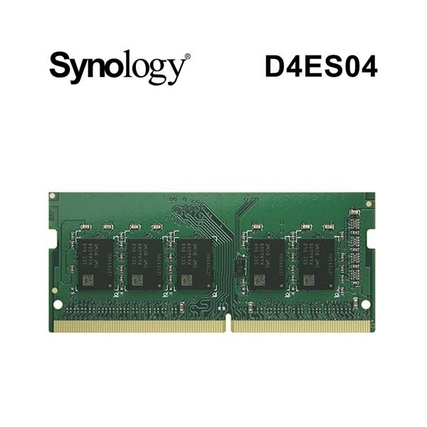 Synology 群暉 DDR4 4GB ECC 原廠記憶體模組 D4ES04-4G