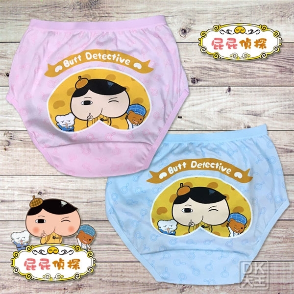 屁屁偵探 純棉三角褲 女童內褲(2件)【DK大王】