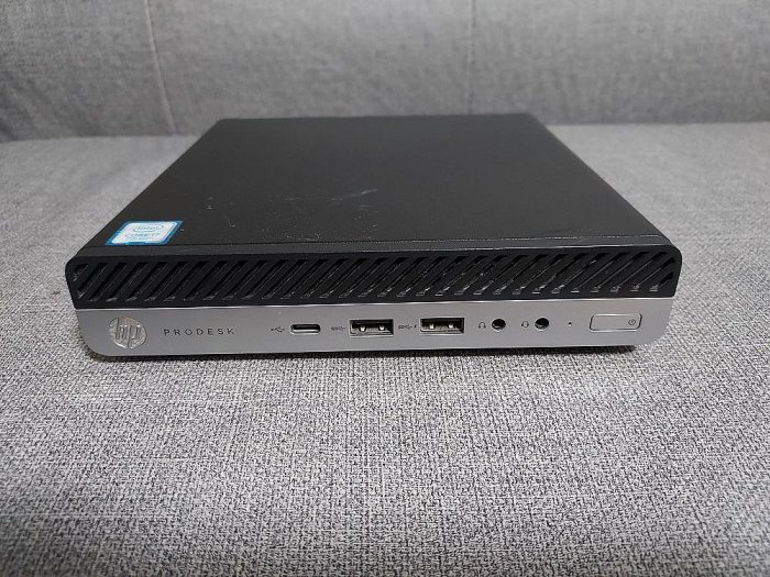HP ProDesk 600 G3， i7-7700T/16G/全新120G SSD迷你電腦/WIN11專業版