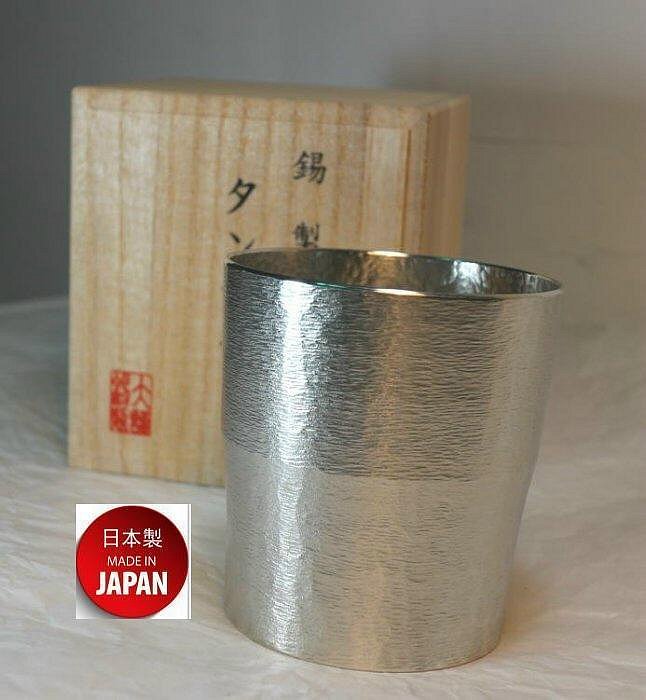 OSAKA SUZUKI~日本製造~大阪錫器~16-2-1~純錫杯~tnb~純錫啤酒杯~260ml