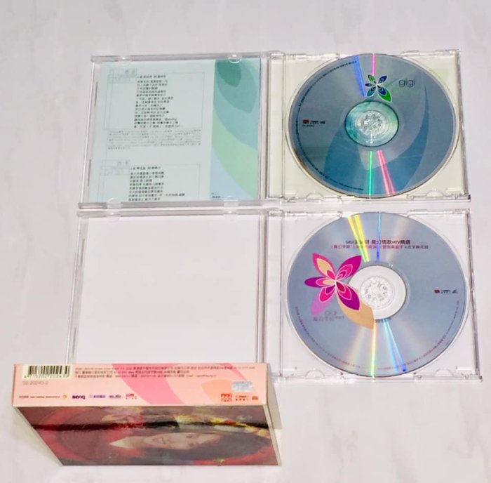 梁詠琪GiGi Leung 2002 魔幻季節慶功享樂版/ 豐華唱片台灣紙盒版專輯CD
