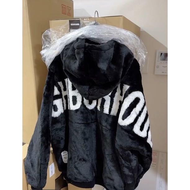 NEIGHBORHOOD FUR HOODED JK . AC nbhd 絨毛外套絨毛大衣| Yahoo拍賣