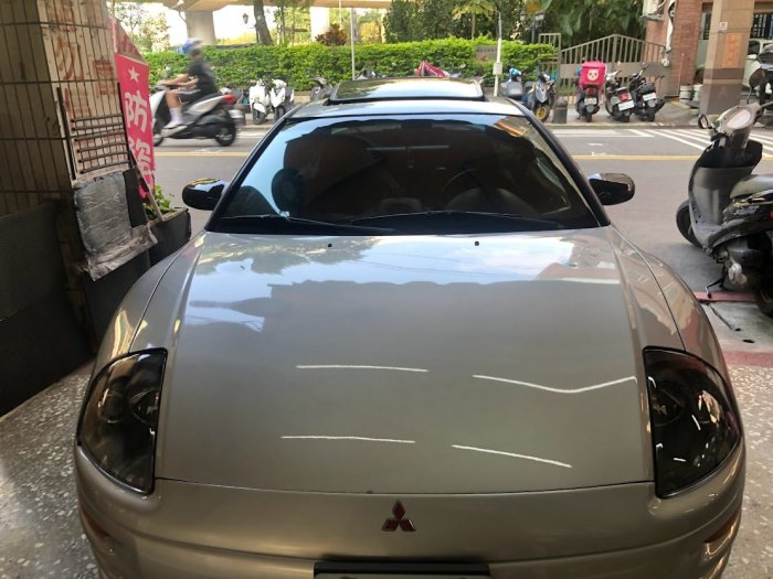 新店【阿勇的店】三菱(MITSUBISHI) 日蝕  ECLIPSE 3000GT 00-04 黑框光圈魚眼大燈