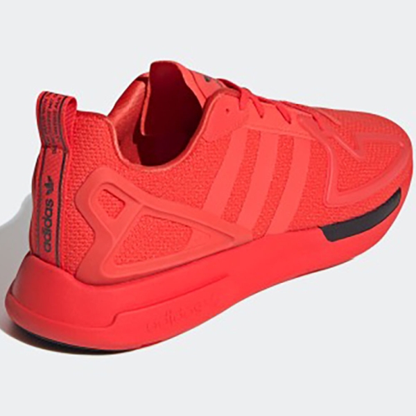 ADIDAS ZX 2K FLUX 男鞋慢跑休閒柔軟緩衝耐磨避震透氣紅【運動世界