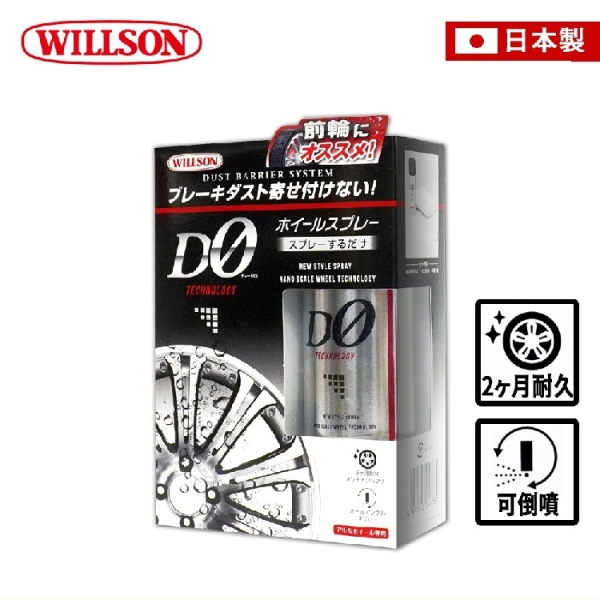 WILLSON 02083 輪框防汙潑水鍍膜 220ml｜輪圈鍍膜