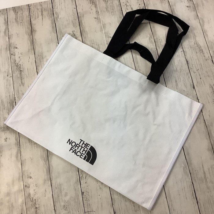 ＊日式雜貨館＊日本購入 北臉 The north face 購物袋 簡約款購物袋 S M L 三款尺寸 韓國北臉購物袋