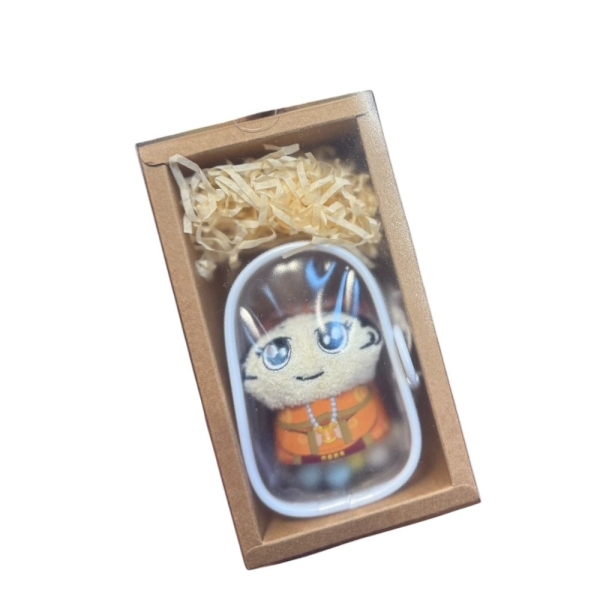 西螺福興宮正版授權 Q版太平媽祖娃包 (2組 / 含過爐平安符)【台灣興隆毛巾】平安祝福包