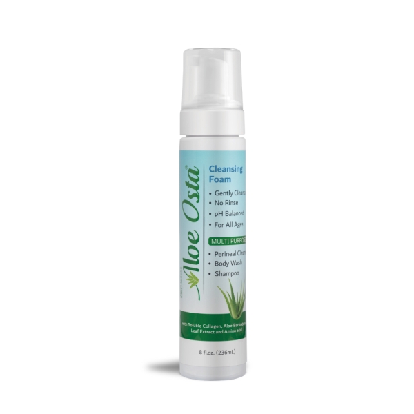 Aloe Osta 康威 蘆薈清潔泡沫 8oz (236ml/瓶)｜清潔抗菌保濕免沖洗【杏一】
