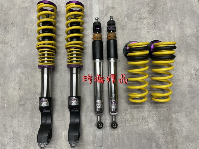 浩瀚精品 KW V3 BENZ 15~UP W205 4MATIC 用 高低軟硬伸縮側阻尼可調避震器 極新品 保固4個月