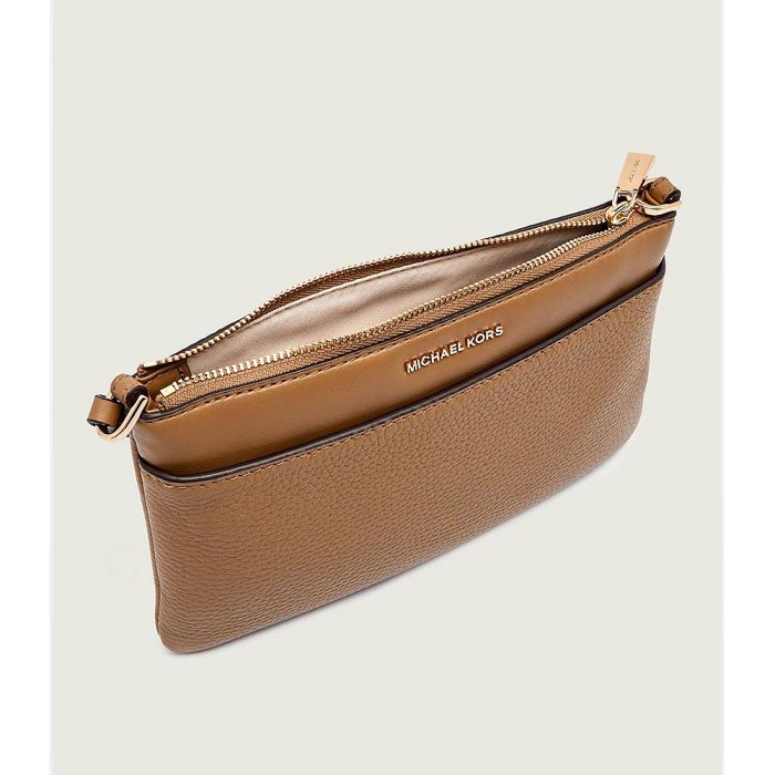 【Michael Kors】 專櫃經典款 Jet Set系列 防刮皮革多功能雙層手拿長夾/手拿包/手機包/手機長夾/MK長夾