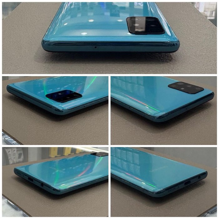 SAMSUNG A51 6+128G 二手機 晶礦藍 刷卡分期【米米瑞隆】高雄實體 可出租 C6541 中古機
