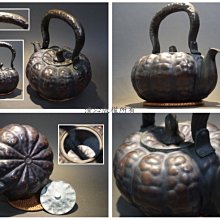 古き良き日本の逸品 皆川堂 銅製 かぼちゃ形薬缶 鎚起銅器 水差し