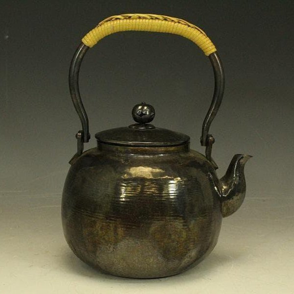 茶道具 昭和レトロ 秀峰堂 いぶし銀 急須 薬缶 湯沸し 890 茶道具 昭和レトロ 秀峰堂 いぶし銀 急須 薬缶 湯沸し 890 - メルカリ