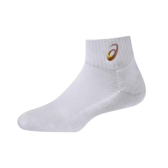 【曼森體育】ASICS 亞瑟士 短筒襪 男女中性款 訓練配件 3033C331 厚底 三色