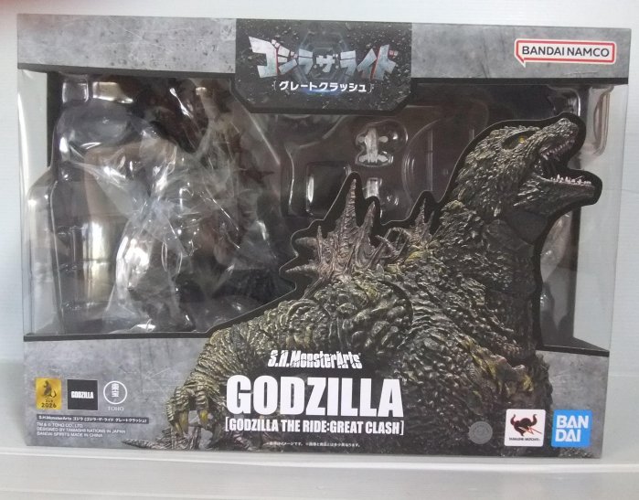 現貨 萬代 S.H.M SHM 哥吉拉 Godzilla the Ride Ver