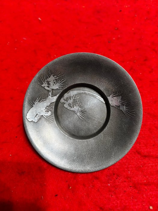 北溟居古美術】日本茶道具錫