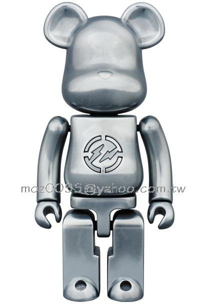 FRAGMENT - レア未開封　超合金 BE@RBRICK fragmentdesign 200% MEDICOM TOY BE@RBRICK 200% 超合金fragment design 藤原浩銀色第二代