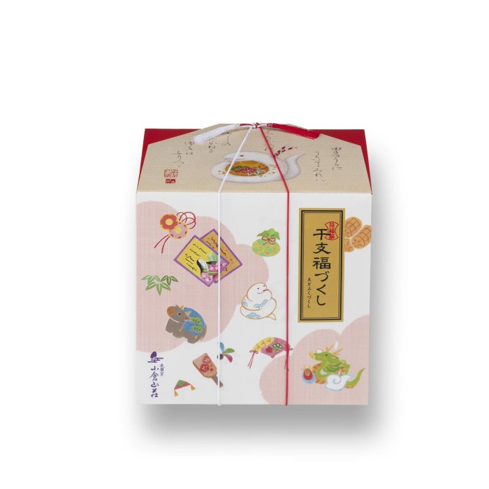 ＊日式雜貨館＊日本 小倉山莊 馬年限定 干支年限定 干支福綜合禮盒 新年禮盒 干支飴 無選別仙貝禮盒 綜合仙貝米果 季節限定 綜合禮盒款